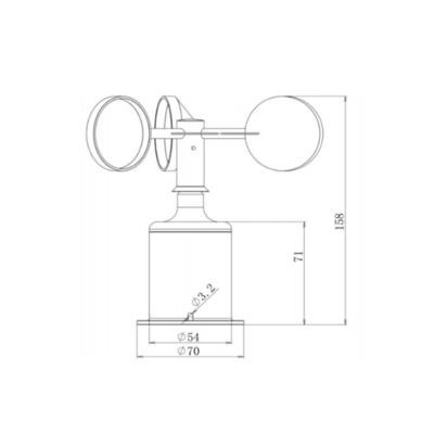 风速传感器（RS485）FS-12V-FN
